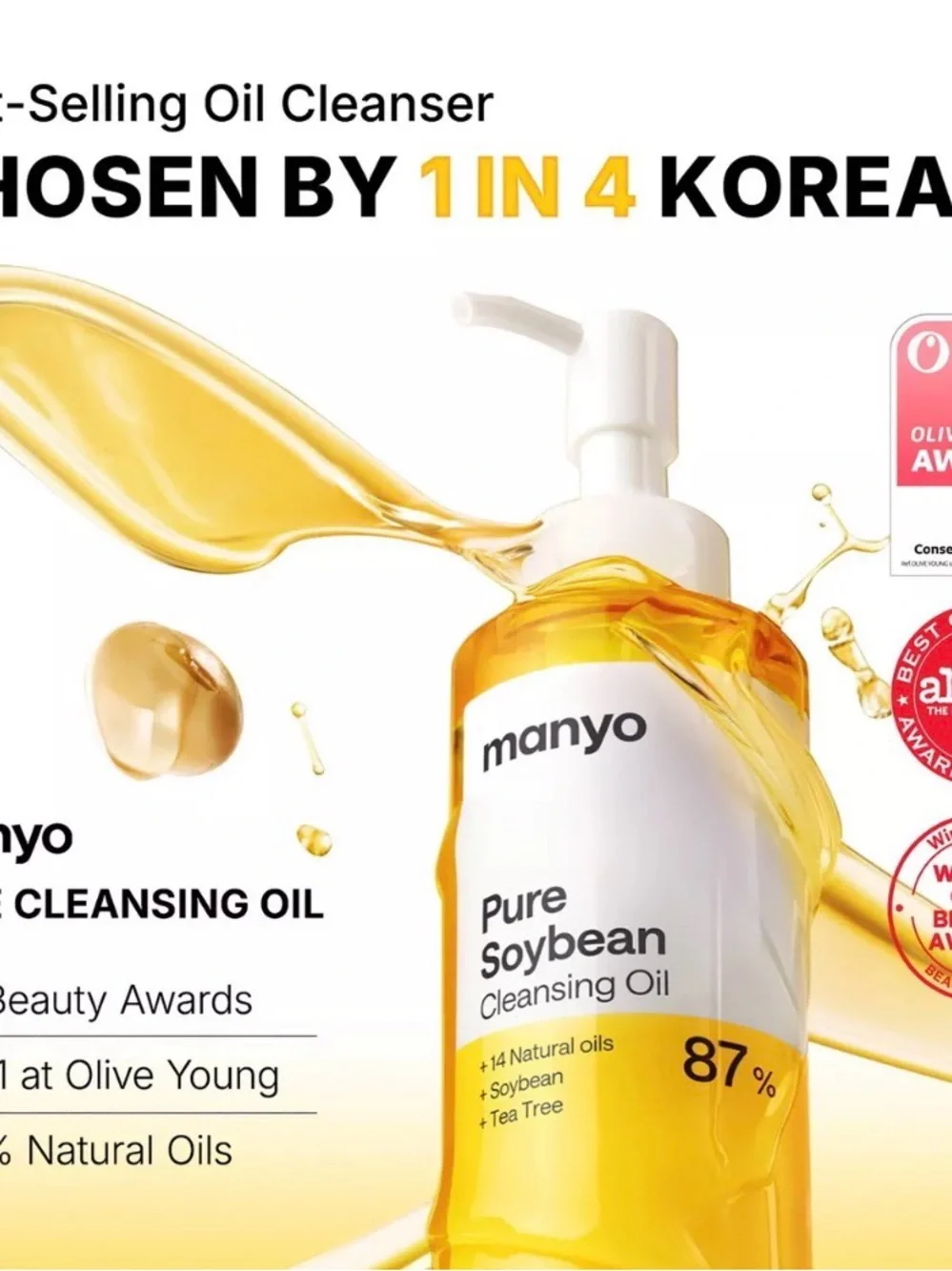 Ma:nyo cleansing Oil Anti-Blackhead .84 oz travel size